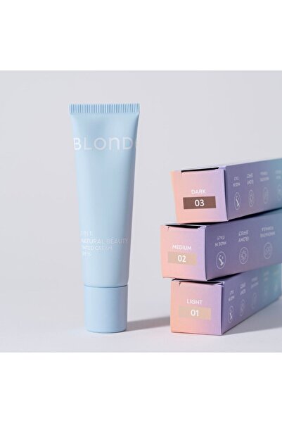 Blondesister Coloring cream BB Cream 2 in 1 Natural Beauty - LIGHT 01, SPF 15, Blondesister, 30 ml