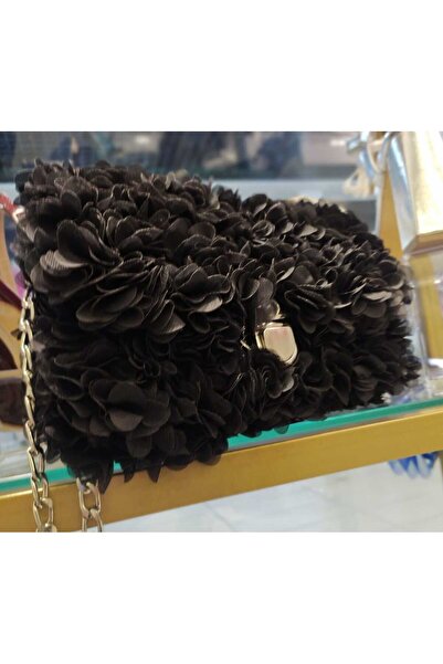 zeynhobi aksesuar حقيبة أحذية للسهرة مزينة بالزهور مقطوعة بالليزر