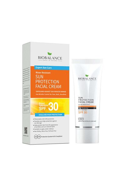 probio balance Sunscreen Cream Spf30 For Face, Very High Uva & Uvb Protection, Bio Balance, 75 ml