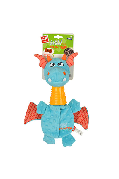 Gigwi 8480 Diş Kaşıyıcılı Dinazor Peluş Köpek Oyuncak