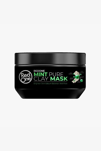 Red One Redone Mint Pure Clay Mask 400 Gr - Revitalizing Mint Clay Mask