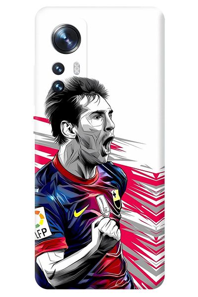 Lopard غطاء خلفي لهاتف Xiaomi Mi 12 Lite يغطي 3 أسطورة ميسي: لحظة من النصر