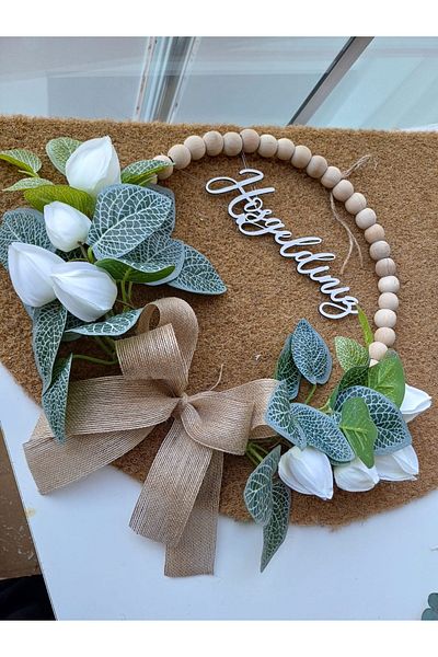 Home Welcome 2-Pack Mat, Door Decoration Set