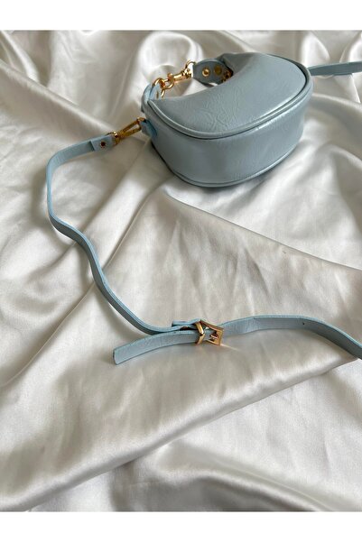 EBROU Baby Model El Ve Kadın Omuz Çantası Mavi