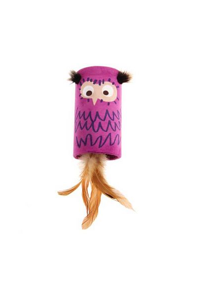 Gigwi 7135 Melody Chaser Owl Sound Tube Toy