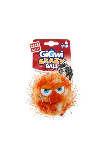 Gigwi Orange Hedgehog Ball | Sturdy Choice for Crazy Games | Durable Material