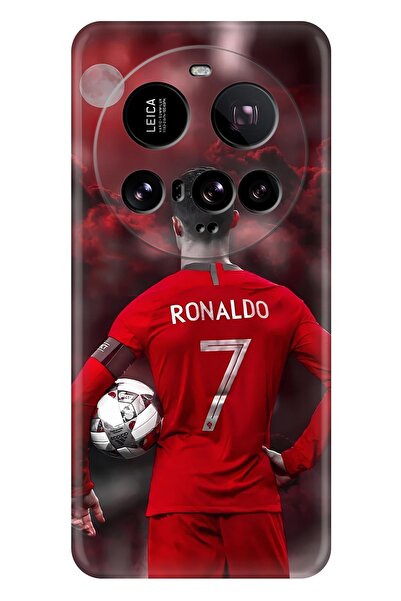 Lopard Xiaomi Mi 15 Ultra Koruma Kılıfı Covers 5 Ronaldo Kırmızı Tasarım Poster