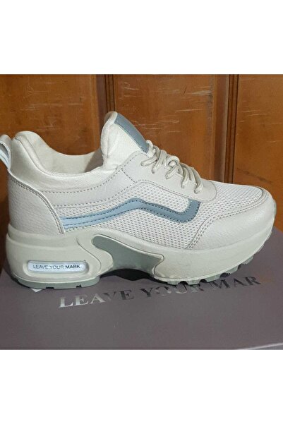 MODVALU Flet 121 Filet Anarok Aqua - Pantofi sport bej