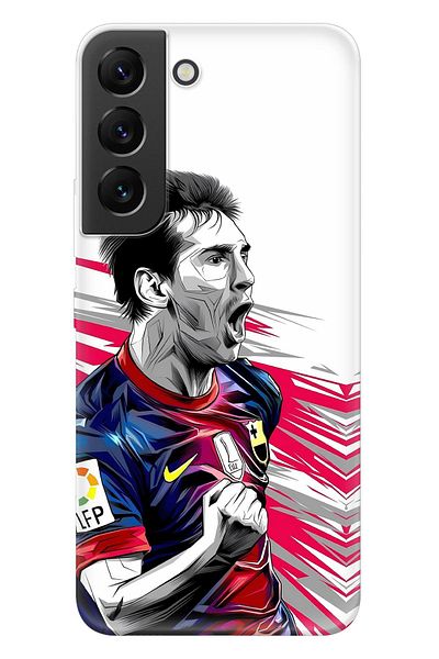 Lopard أغطية الغطاء الخلفي لهاتف Samsung Galaxy S21 Fe 3 أسطورة ميسي: لحظة من النصر