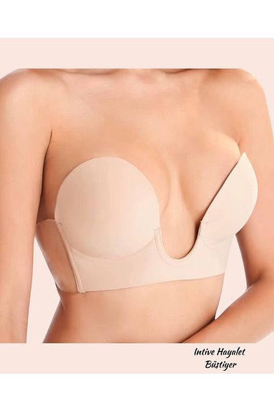 Intive Lingerie Innocent Attractive Сутиен без презрамки Revolution New Generation с V-образно деколте и странично лепило (за рокли с дълбоко деколте)