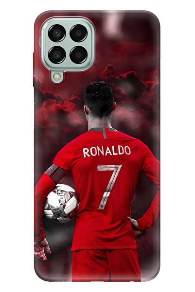 Lopard Samsung Galaxy M32 Protection Case Covers 5 Ronaldo Red Design Poster