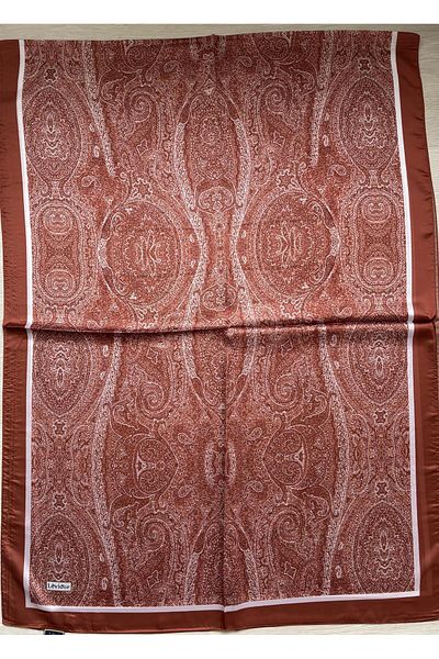 Levidor Striped Indian Silk Shawl 840