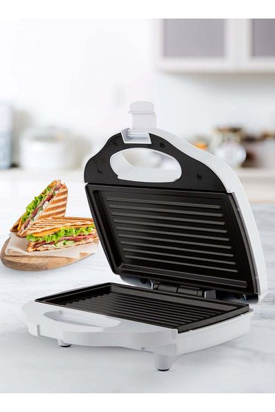 ALSAIF -ELEC Countertop Sandwich Maker 750.0 W 90534/1 White