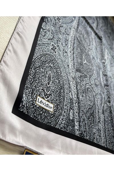 Levidor Striped Indian Silk Shawl 840