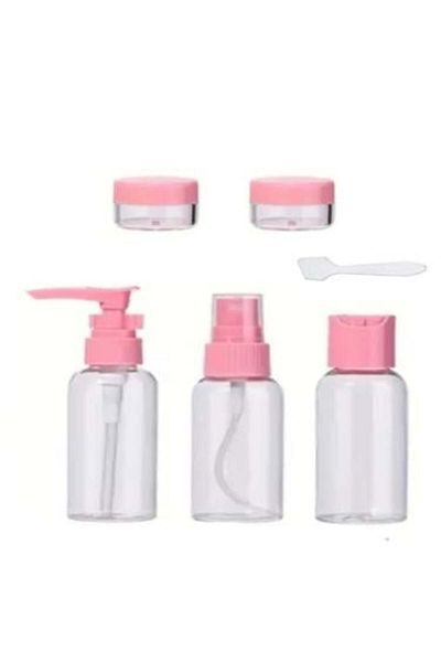 Salon System Transparent Plastic Container Set from Salon System, 5 Pieces