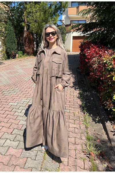 Cardella Καλοκαιρινό Jacquard Modal Fabric Gilet Φόρεμα και παλτό Σετ δύο τεμαχίων Σετ ρούχων δύο τζάκετ