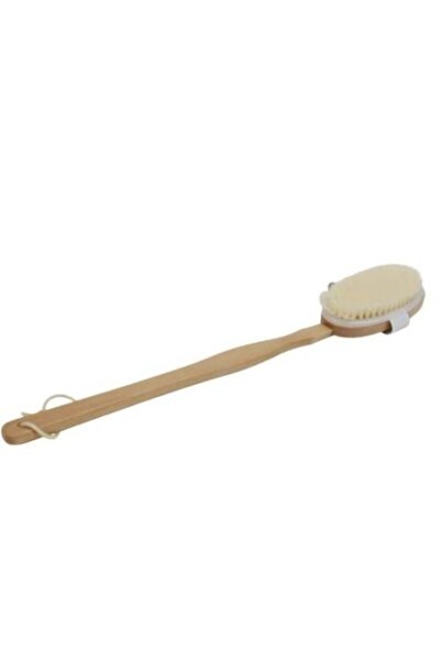 Salon System Long-Handled Wooden Body Bath Brush -