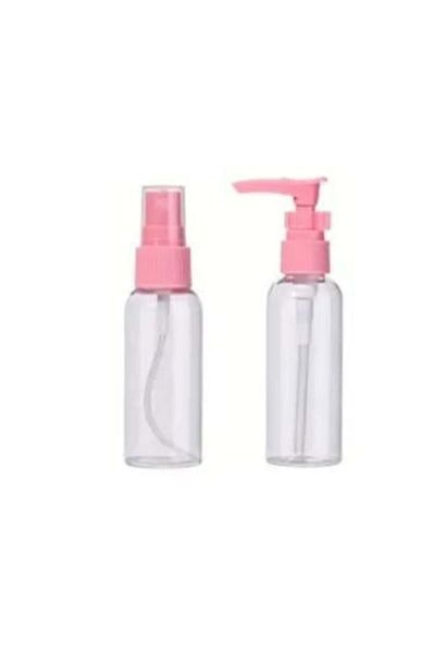 Salon System Two Transparent Plastic Containers from Salon System