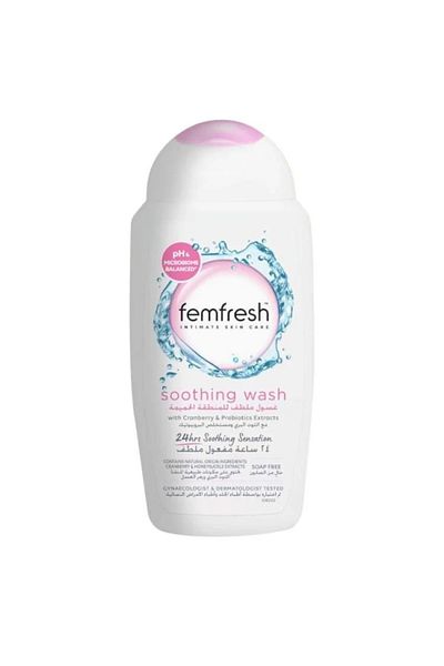 Femfresh غسول لطيف للمناطق الحساسة بالتوت البري من فيم فريش , 250 مل