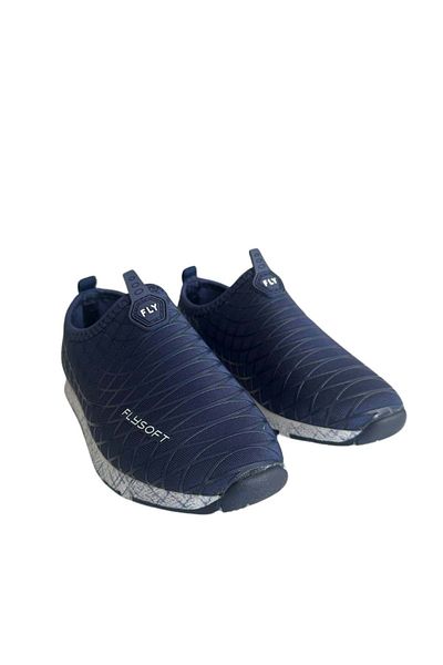 wakawakakidsstore Pantofi de școală pentru copii, albastru bleumarin, ușori și confortabili