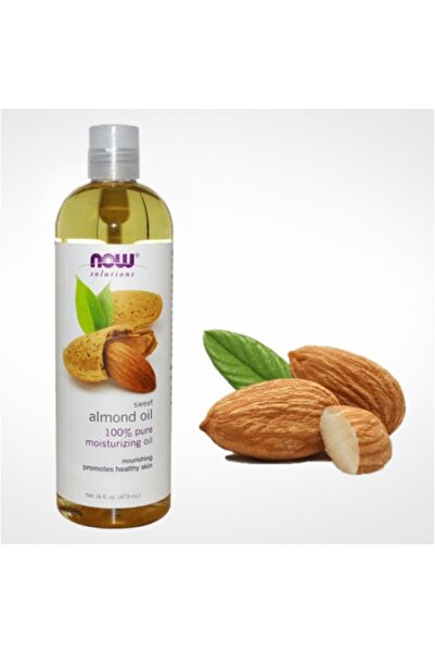 Now Now Foods Sweet Almond Oil 473 ml