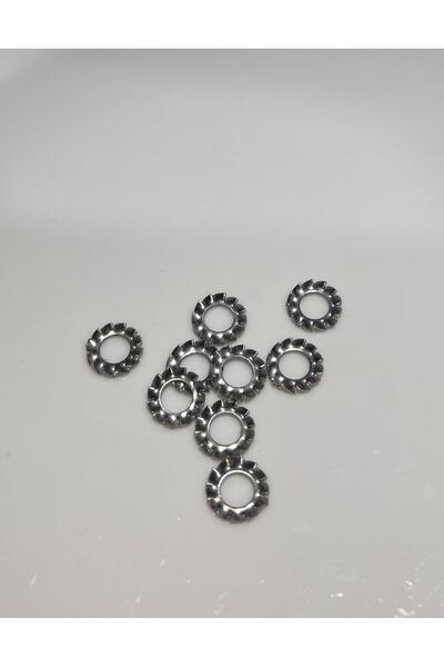 SADEM TEKNİK M4 PUL TIRTIKLI İNOX A2 DIN6798 100 Adet Civata TR