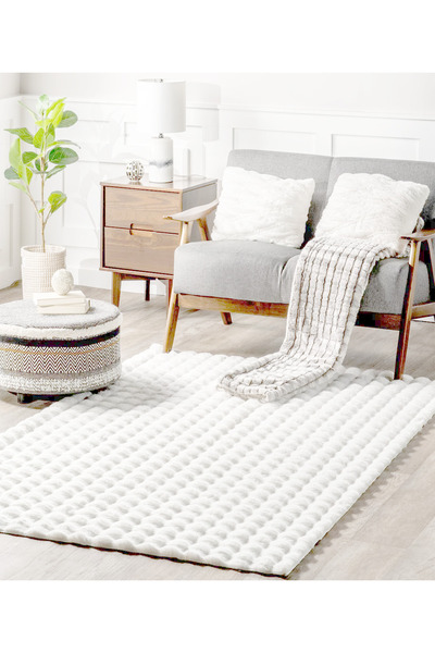 Paco Home Dekoratif Post Dokuma Halı Yolluk Peluş Yumuşacık Kaymaz Antibakteriye