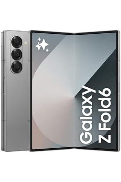 Samsung Galaxy Z Fold6, 12GB RAM, 256GB Storage, Silver Shadow, Big Screen, 1 year Seller Warranty (
