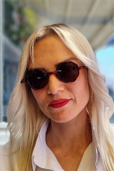 Mood Agenda Unisex Lonnie Cornered Small Retro Punk Model Sunglasses