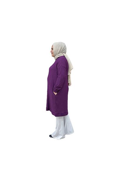 Sevda Kılınç Plus Size Wrap Tunic
