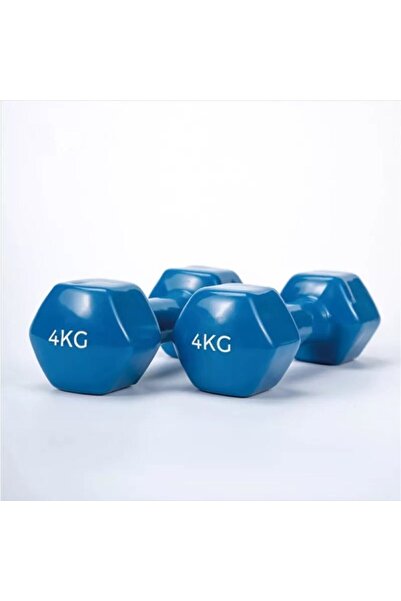 Fitness Max Dumbbell Set 4kg - 2 Pieces - Blue