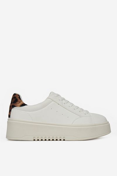 DeeZee Teniși damă Low White Flat 37
