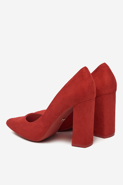 DeeZee Women's Pumps Low Red Heel 40