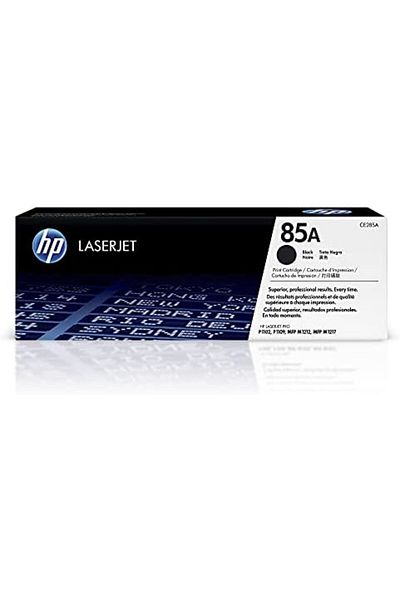 HP Original HP 85A Black Toner Cartridge for LaserJet Printers