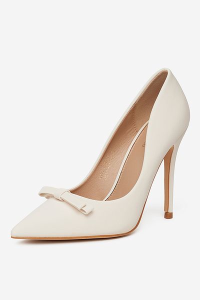 DeeZee Women's Low Heel Pumps Beige Stiletto 39
