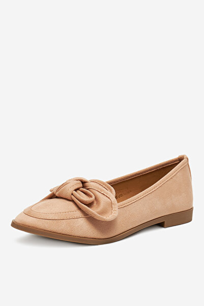 DeeZee Women's Low Moccasins Beige Flats 41