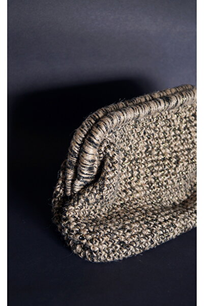 Anna Larina Örgü clutch çanta