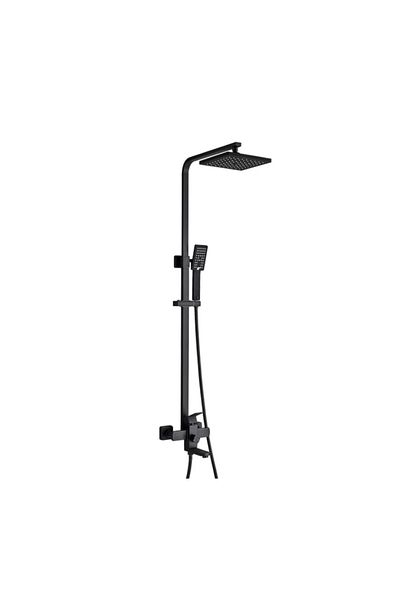 Blackswan Design Shower faucet, Blackswan, Type M73.3, matt black model, size 20 cm
