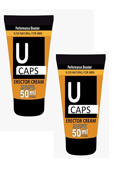 Wovna U Caps Cream Erkeklere Özel Masaj ve Kişisel Bakım Kremi 50 ml x 2 Adet