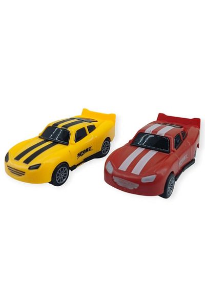 Angoravi Pull Drop Nascar Trolley 10.5 cm