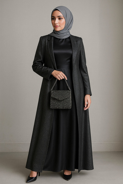 Masfitech Елегантна ручна робота з бісером та кришталем, стильна весільна сумочка, димчастого кольору