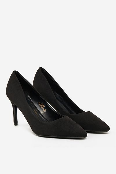 DeeZee Pantofi cu toc înalt și stiletto negru, model 36