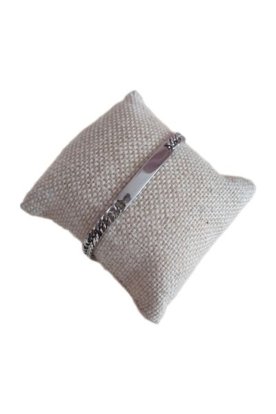 Sahi Aksesuar Kişiye Özel Isimli Çocuk Genç Çelik Bileklik Ayarlanabilir Cb065