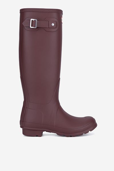 Hunter woman galoshes 5905588949152 Brown