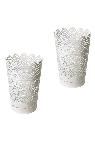 IKEA Square Lantern for Cube Candles, 2 Pieces