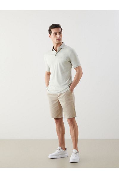 LC Waikiki Ανδρικό T-Shirt Polo Neck Pique
