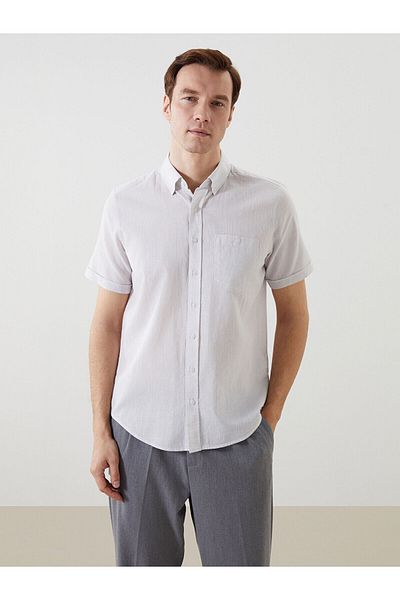 LC Waikiki Regular Fit Linen Blended Men's Shirt