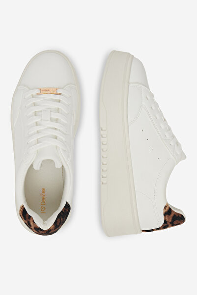 DeeZee Women's Sneakers Low White Flat 37