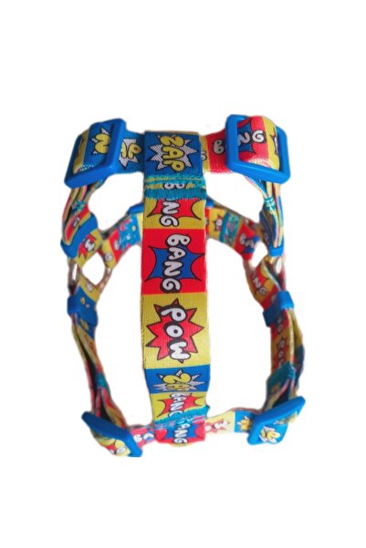 Big Bang Model Yüksek Kaliteli Mavi Renk Köpek Göğüs Tasması Dog Collar