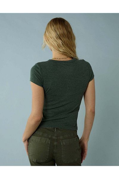 AMERICAN EAGLE AE Button-Up T-Shirt